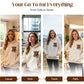 🎅CHRISTMAS SALE 50% OFF!!❤️‍🔥🐂Cute Highland Cow Cozy Fleece-Lined Hooded Sweatshirt