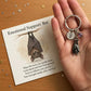 🎁New Year Gift Idea 🎁🦇Emotional Support Bat Inspirational Keychain