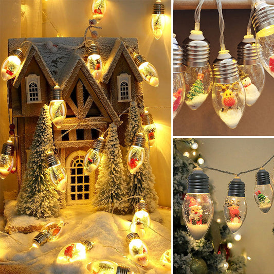 🎄2024 Christmas Vintage Decor String Light - Led Bulbs String Lights🎅