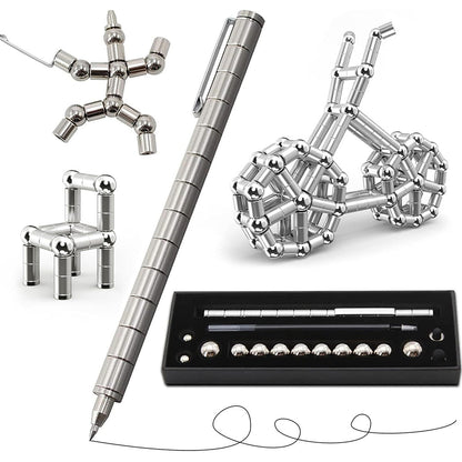 🤣🖊️Magnetic Fidget Pen: Transform Into Various Shapes