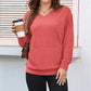 💖2026 Autumn’s Sale 70% OFF✨🍂Women's Hoodless V-neck Sweatshirt With Kangaroo Pocket Longsleeve Oversized Casual Style Shirt