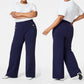 💖LAST DAY SALE 50% OFF🥇High Stretch High Waist Wide Leg Trousers🌟-Three lengths available🔥
