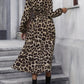 💃LAST DAY SALE 60% OFF🔥Women's Printed Long Sleeved V-neck Dress