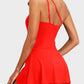 💥Limited Sale 60% OFF🔥One Shoulder Skirted One Piece Swimsuit