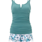 🏖️Summer Cool Deal: 50% OFF🏝️TUMMY CONTROL TWO-PIECE TANKINI SET