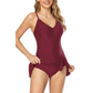 🌸Limited Sale 50% Off🩱Women's Tummy Control Slim Fit Plus Size One Piece Swimsuit