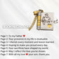 🔥My Little Star Book Necklace for Daughter, Birthday Day Gift Graduation Jewelry of Love