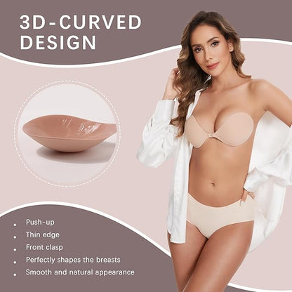 💥Buy 1 Get 1 Free Price: Only £9.99!!🔥💥Magic Padded Sticky Bra - Enhance Your Bust in Seconds✨