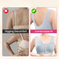📢📢BIG SALE!!💟Comfortable Wireless Front Closure Breathable Cotton Lifting Bra