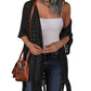 🔥This Week's Special Price: £14.99!!😍Women’s Oversized Knit Cardigan – Lightweight Crochet Tassel Kimono for Spring & Summer 🌸