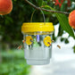 🐝Hot Sale 70% OFF✨Solar Powered Hanging Wasp Trap✨Outdoor Wasp Catcher, Eco-Friendly No Electricity
