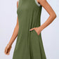 🎉Last Day Promotion 50% OFF💃Women's Casual Sleeveless Crew Neck Midi Dress