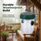 🐝Hot Sale 70% OFF✨Solar Powered Hanging Wasp Trap✨Outdoor Wasp Catcher, Eco-Friendly No Electricity