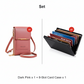 🏆Last Day Promotion：ONLY ￡6.99!!👜📱 Simple and elegant women's touchscreen crossbody phone wallet