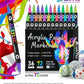 🎨Last Day-70% OFF💖Dual Tip Acrylic Paint Pen Marker - 24/48/72 Colors