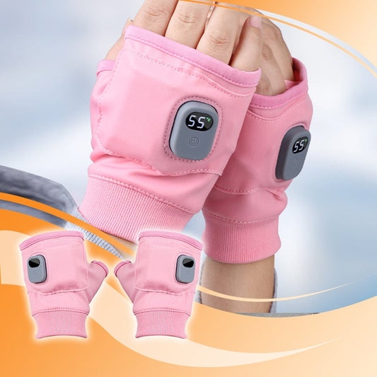 ✨Christmas Promotion✨Smart Thermostatic Heated Fingerless Gloves