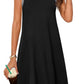 🎉Last Day Promotion 50% OFF💃Women's Casual Sleeveless Crew Neck Midi Dress