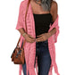 🔥This Week's Special Price: £14.99!!😍Women’s Oversized Knit Cardigan – Lightweight Crochet Tassel Kimono for Spring & Summer 🌸