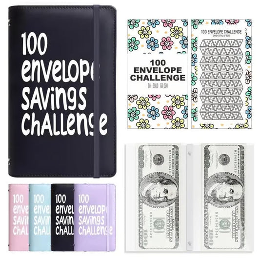 🔥BEST NEW YEAR GIFT £9.99!!🎁100 Envelope Savings Challenge Book💷