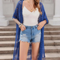 🔥This Week's Special Price: £14.99!!😍Women’s Oversized Knit Cardigan – Lightweight Crochet Tassel Kimono for Spring & Summer 🌸