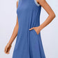 🎉Last Day Promotion 50% OFF💃Women's Casual Sleeveless Crew Neck Midi Dress