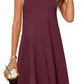 🎉Last Day Promotion 50% OFF💃Women's Casual Sleeveless Crew Neck Midi Dress