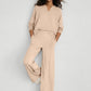 🍂⏳LIMITED-TIME 70% OFF! ✨Women's 2 Piece Outfits V Neck Lounge Set | Raglan Long Sleeve Top & Wide Leg Pants