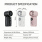 🏖️LAST DAY SALE ONLY ￡12.99!!🎁🔥Zephyra™ 3000mAh USB Clip Fan – 180° Rotatable, Ultra-Portable 🌬️ | For Travel ✈️, Office 💼, Kids 👶 | Clips Anywhere! 🇬🇧