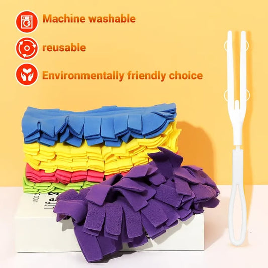 ⏰Last Day 60% OFF✨ 360° Electrostatic Duster Refills with Duster handles — The Sustainable Choice for a Dust-Free Home