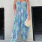 🔥Summer Limited Sale 50% OFF🔥Cooper Patchwork Print Loose Jumpsuit
