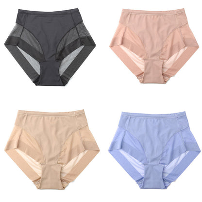 🎁Buy 1 get 3 free (4 pieces)⏳High Waist Ice Silk Seamless Shaping Briefs