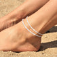 🌸Mother's Day Promotion🥰Dainty Layered Waterproof Anklet For