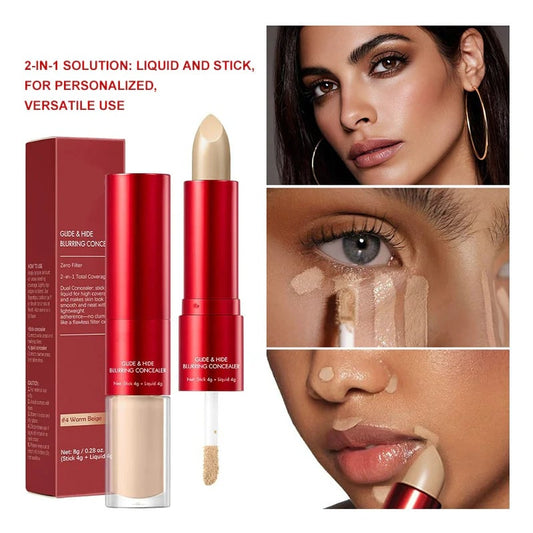 🎁New Year Sale 50% OFF🔥Glide & Hide Blurring Concealer - For Lightweight Flawless Makeup