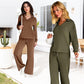🥰Hot Sale 49% OFF💕Women's 2 Piece Sets Outfits Casual Long Sleeve Sweatsuits Sets
