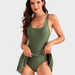 👙Last Day Sale 60% OFF💃Women's One Piece Tummy Control Tie Knot Swimsuit