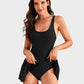 👙Last Day Sale 60% OFF💃Women's One Piece Tummy Control Tie Knot Swimsuit