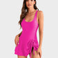 👙Last Day Sale 60% OFF💃Women's One Piece Tummy Control Tie Knot Swimsuit