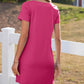 💕Summer Hot Sale 60% OFF 💃Women's Casual Square Neck Pocket Short Sleeve Dress with Pockets