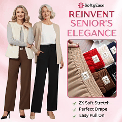 👖Three Lengths Available⚡50K+ SOLD! Almost Gone💥Perfect Drape High Rise Pull-On Stretch Pants