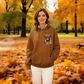 🎅CHRISTMAS SALE 50% OFF!!❤️‍🔥🐂Cute Highland Cow Cozy Fleece-Lined Hooded Sweatshirt