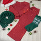 🎅Last Week-50% Off💝Women's Glitter Pullover Sweater & Pants 2-Piece Set