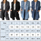 ✨️Women’s Faux Denim Comfortable Lapel Coat Shirt