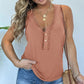 🔥FREE SHIPPING for 2 peices 💝Women's V-neck Button Sleeveless Tank Top