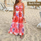 Women's Summer Floral Cami Maxi Dress