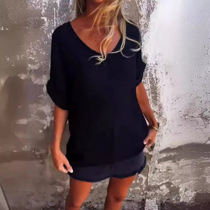 🌺BUY 2 FREE SHIPPING🌺Oversized V-Neck Top for Women