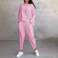💥HOT SALE 💕Women's 2-piece set: long-sleeved round neck top + pants🧥+👖