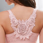 🔥HOT SALE🔥Rose Embroidery Front Closure Wirefree Bra
