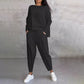 ❤️‍🔥Clearance Sale-50% OFF🤍Round-Neck Long-Sleeved Top ＆ Pants 2-Piece Set