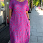 2024 Fashionable Plus-size Print Dress