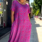 2024 Fashionable Plus-size Print Dress